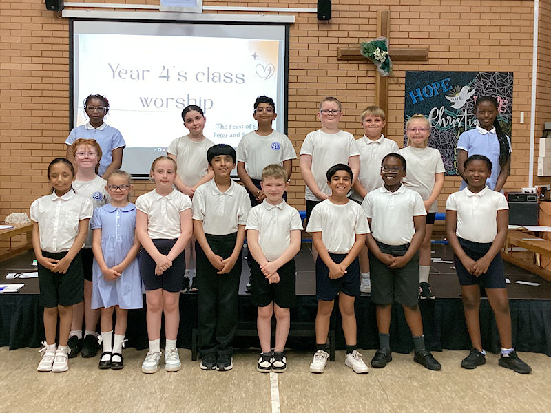 Year 4 Class Worship