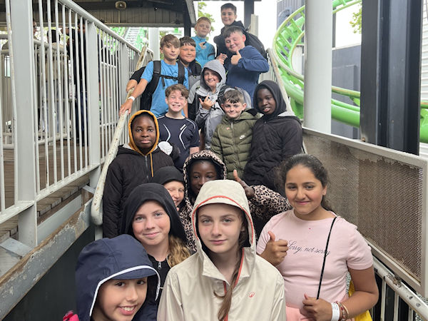 Year 6 Reward Trip to Drayton Manor